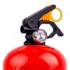 AMIO Pulverfeuerlöscher 2 Kg ABC mit vorhandenem Messgerät und Wandfixier