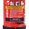AMIO Pulverfeuerlöscher 2 Kg ABC mit vorhandenem Messgerät und Wandfixier
