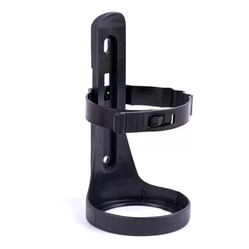 AMIO Pulverfeuerlöscher ABC mit vorhandenem Messgerät und Wandfixierung, 1 kg