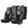 Dacia Dokker OTOM Universelles Sitzbezug-Set RUBY 1202 grau/Schwarz 3-ZIP Premium