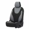 Dacia Dokker OTOM Universelles Sitzbezug-Set RUBY 1202 grau/Schwarz 3-ZIP Premium