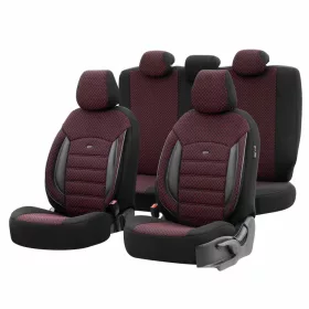   Dacia Dokker OTOM Universelles Sitzbezug-Set OTOM SPORT PLUS 103 bordeauxrot NZ Premium