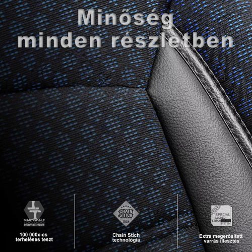 BMW 4-es series OTOM Universelles Sitzbezug-Set SPORT PLUS 104 blau NZ Premium