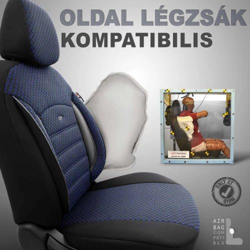 BMW 4-es series OTOM Universelles Sitzbezug-Set SPORT PLUS 104 blau NZ Premium