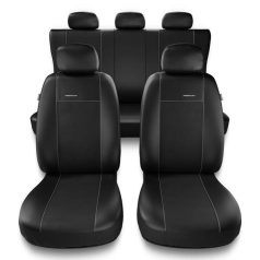   LEXUS GS Auto-dekor univerzális üléshuzat PREMIUM B MÉRET szett eco bőr és velúr kombináció