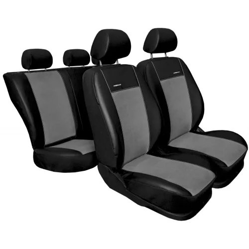 Üléshuzat AUDI A4 B7 szedán és kombi 2004-2008-ig Auto-Dekor Premium Eco bőr és alkantara kombináció