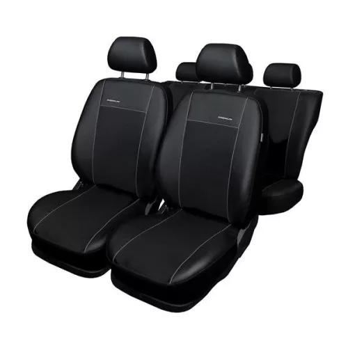 Üléshuzat AUDI A4 B7 szedán és kombi 2004-2008-ig Auto-Dekor Premium Eco bőr és alkantara kombináció