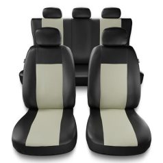   Auto-dekor univerzális üléshuzat Comfort eco bőr szett fekete választható színekben
