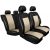 FORD B Auto-dekor univerzális üléshuzat Comfort eco bőr szett fekete választható színekben