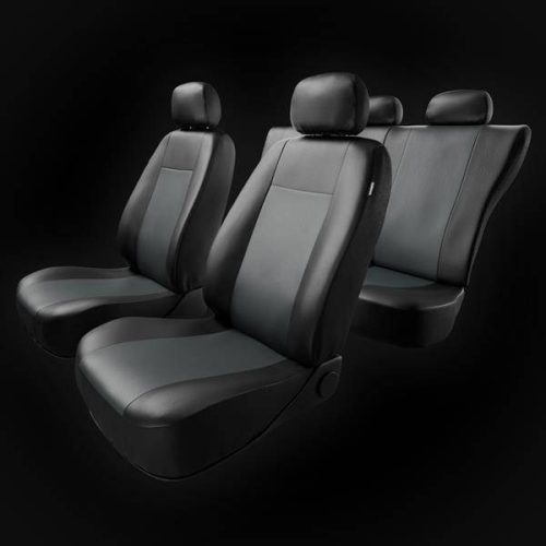 TOYOTA AURIS  Auto-Deko universelles Comfort Eco-Leder Sitzbezug-Set schwarz – in wählbaren Farben