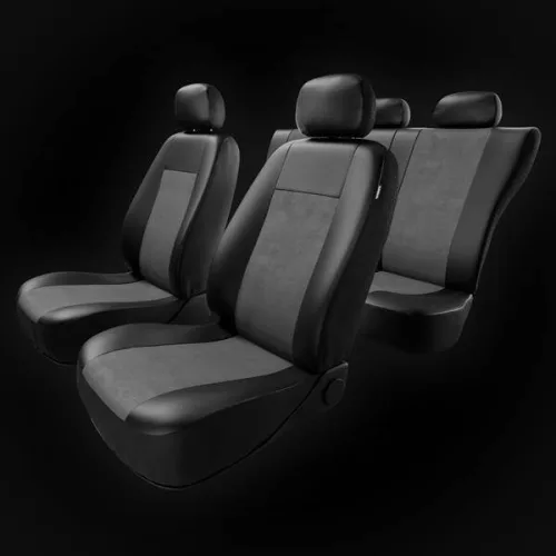 HONDA ACCORD Auto-dekor universaler Autositzbezug SUPERIOR set Kombination aus Kunstleder und Kunstvelours
