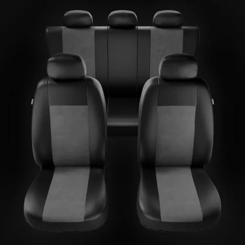 HONDA ACCORD Auto-dekor universaler Autositzbezug SUPERIOR set Kombination aus Kunstleder und Kunstvelours