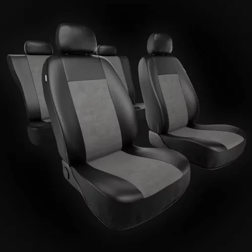HONDA ACCORD Auto-dekor universaler Autositzbezug SUPERIOR set Kombination aus Kunstleder und Kunstvelours