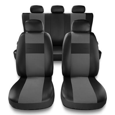 Auto-dekor universaler Autositzbezug EXCLUSIVE set eco leder und Polsterstoff wählbar mintával und in verschiedenen Farben