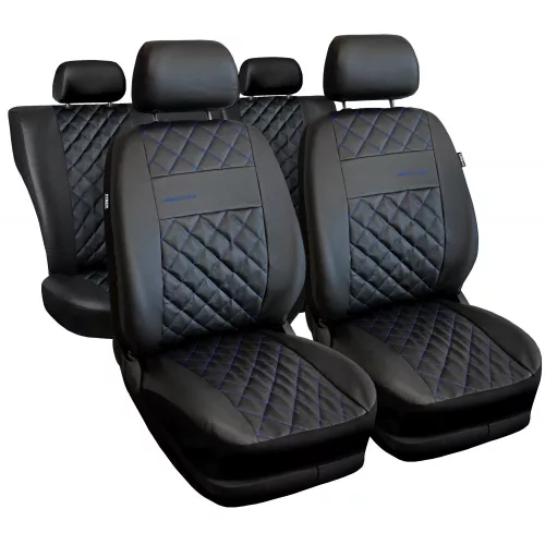 Mazda 121 üléshuzat szett – Autodekor Perfect Line univerzális, steppelt eco bőr, AIRBAG-kompatibilis