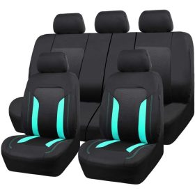   Audi  A1 AD9341MT 9 teilig teilbar universelles Sitzbezugsset - airbaggeeignet - mit Aufbewahrungstasche - menthol-schwarz