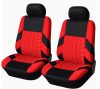AD9521-2FR 2DB-os Universell Sitzbezug 1+1 - airbaggeeignet - rot-schwarz
