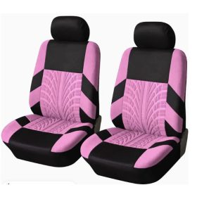   AD9521-2FP 2DB-os Universell Sitzbezug 1+1 - airbaggeeignet - Pink-schwarz