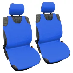 2-teiliger Jersey-Sitzbezug – Dünnes Material – Blau