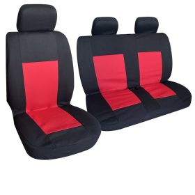 01679 1+2 Lieferwagen Sitzbezug - schwarz-rot színű