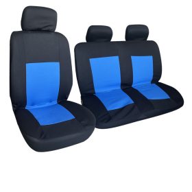 01693 1+2 Lieferwagen Sitzbezug - schwarz-blau színű