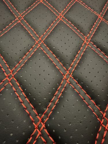 Premium 3D Kunstleder 2db-os Sitzbezug - airbaggeeignet - atmungsaktiv