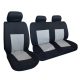 1+2 Lieferwagen Sitzbezug - VASTAG 5mm-es Schaumstoff - schwarz-grau színű