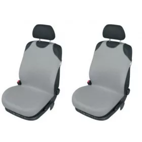   2-teiliger Trikot-Sitzbezug / 2 mm Schaumstoffmaterial / grau