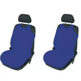   2-teiliger Trikot-Sitzbezug / 2 mm Schaumstoffmaterial / blau