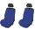 2-teiliger Trikot-Sitzbezug / 2 mm Schaumstoffmaterial / blau