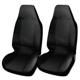 2 Stück PKW und LKW Sitzbezug / schwarz Muster 8060TT