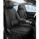 Ford B-max 13 részes Prémium Magas minőségű Műbőr üléshuzat szett nyakpárnákkal - Légzsákos - Osztható - Fekete színben