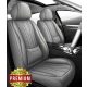 Chevrolet Avalance 11 részes Prémium minőségű Műbőr üléshuzat szett - Légzsákos - Osztható - Fekete/Szürke színben