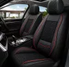 Land Rover Freelander Prémium Ice Silk univerzális autóüléshuzat 11 részes – műbőr, légzsák kompatibilis, osztható – fekete/piros