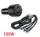 13023 02ACSET Schnellladegerät USB/USB-C + 3-in-1-Ladegerät mit verschiedenen Ladeaufsätzen – 5 A 100 W 12–24 V