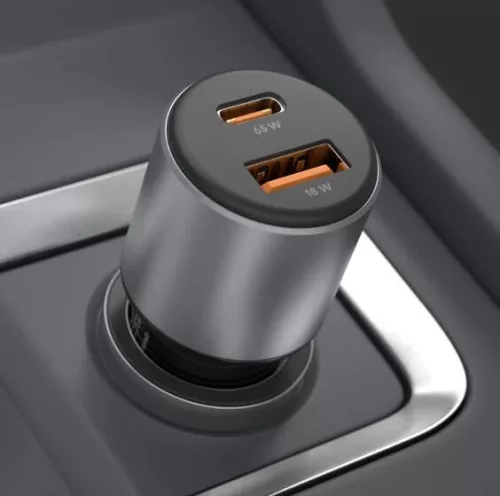 13023 02ACSET Schnellladegerät USB/USB-C + 3-in-1-Ladegerät mit verschiedenen Ladeaufsätzen – 5 A 100 W 12–24 V