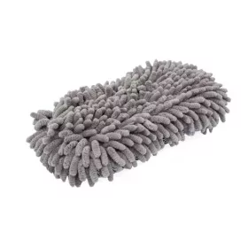 06087 W13693 Langfloriges Mikrofaser-Autowaschtuch - grau