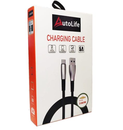 12200 5A 100W Schnelllade-Datenkabel Typ-C - Typ-C 1 Meter C2CW