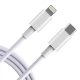 12217 5A 100W Schnelllade-Datenkabel Typ-C - Lightning/Apple 1 Meter C2CW