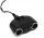 2-Wege-Zigarettenanzünder + 2 USB-Anschlüsse – 12/24 V
