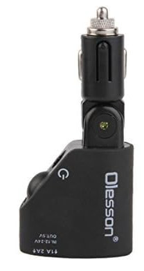 13252 Dual-USB-Hub mit Zigarettenanzünderbuchse – einstellbar 12/24 V