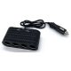 13290 Zigarettenanzünder-Splitter 4-fach + 2 USB-Anschlüsse + 1 Typ-C 12/24V - max. 120W