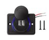 Doppelte USB-Ladebuchse, 3,1 A, wasserdicht, 12–24 V
