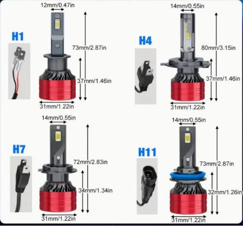 H11 M3 LED-Scheinwerfer 30W - CANBUS - 12/24V