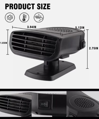 Auto-Entfeuchter, Kühl-/Heizlüfter 12V-150W