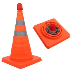 Faltbare Boje mit Licht HOLZBOJE+