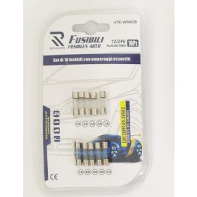 17244, Glassicherung, 10 Stück.