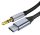 TYPE-C/AUX-Kabel 3,5 mm – 1 Meter lang für Stereo-Audioübertragung