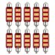 SMD-ROOF-10SMD-41 – 10 Stück 41 mm Sofita LED 12 V Kühlkörper CANBUS