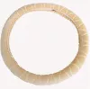 KV-HL2185BE Plüsch-Lenkradbezug in Beige, 38 cm